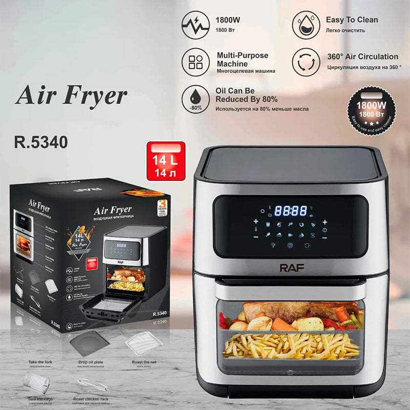 Original RAF Air Fryer 14L Liter 1700W R.5340