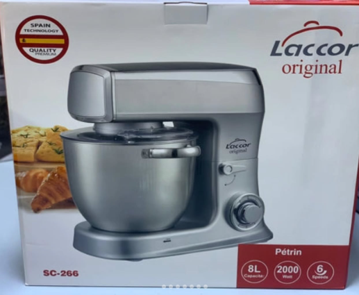 Laccor Stand Mixer 8L 2000W SC-266