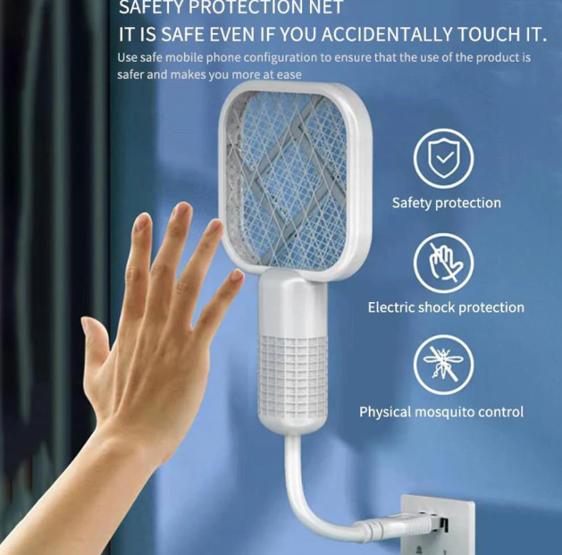 Imported Mini Mosquito Killer Racquet Lamp