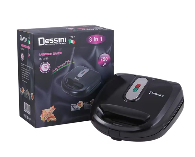 Dessini 3 in 1 Sandwich Maker DS-9530
