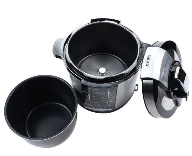 Original Kolax 6 Liter Electric Pressure Cooker Rice Cooker, Steamer, Stewpot, All In One Multi Cooker