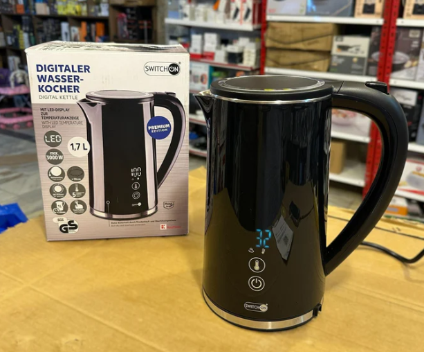 Digitaler Wasser-Kocher Digital Kettle 1.7L
