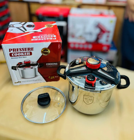 Imported 12 Liter Large Pressure Cooker XXL Size