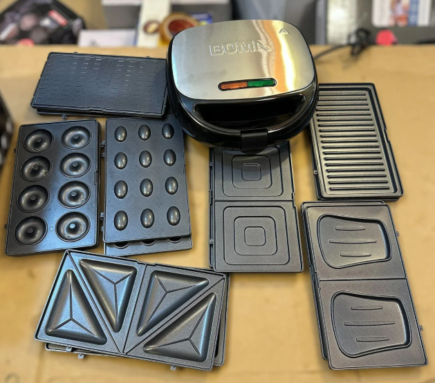 Original BOMA 8 In 1 Multifunctional Electric Sandwich Maker Griller Waffle Maker Donut Maker | BM-801B