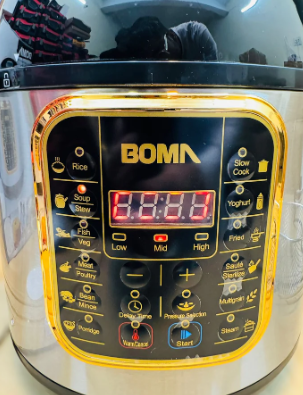 BOMA Electric Pressure Cooker | 6 Liter | 18 Functions | BM-60