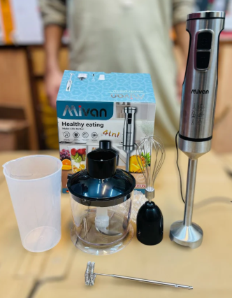 Original Mivan 4 in 1 Hand Blender Set Stainless Steel 2800W | MI-BL305