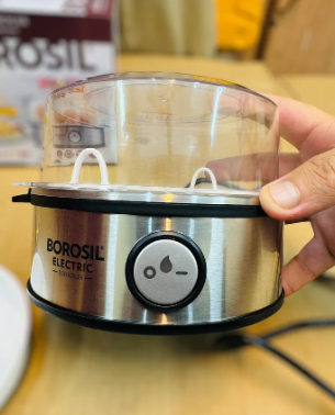 BOROSIL Egg Boiler | 7 Eggs At A Time | 360W