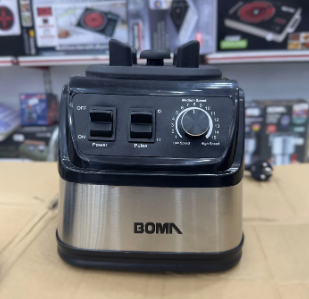 Boma 6 in 1 Commercial Blender 4L 1500W | Blender, Chopper, Grinder, Citrus & Vegetable Cutter | BM-778