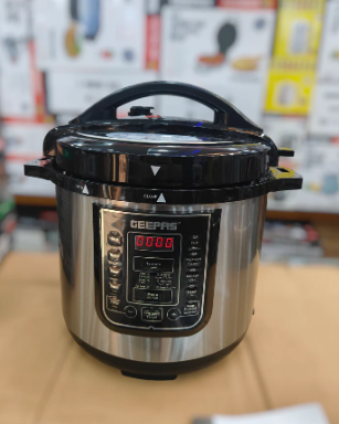 Geepas GMC35029 8L Digital Multi Pressure Cooker With Touch Menu 14 Programs