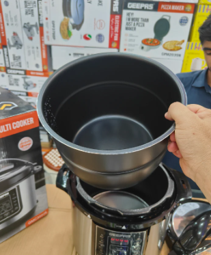 Geepas GMC35029 8L Digital Multi Pressure Cooker With Touch Menu 14 Programs