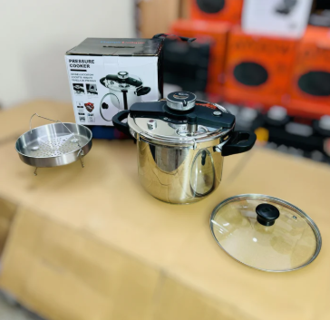Original German 9 Liter Pressure Cooker 2 in 1