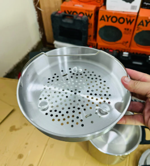 Original German 9 Liter Pressure Cooker 2 in 1