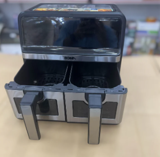 BOMA Double Door Digital Air Fryer 10 Liter (5L + 5L) 2000W BM-882