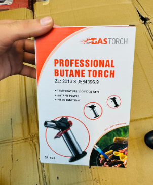 Imported Torch Lighter Portable Cigar Lighter | Professional Barbecue Lighter