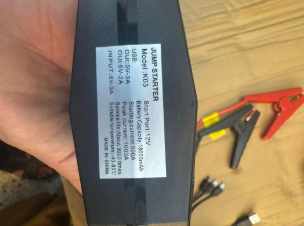 Imported 3 In 1 Rechargeable Jump Starter 18000 battery