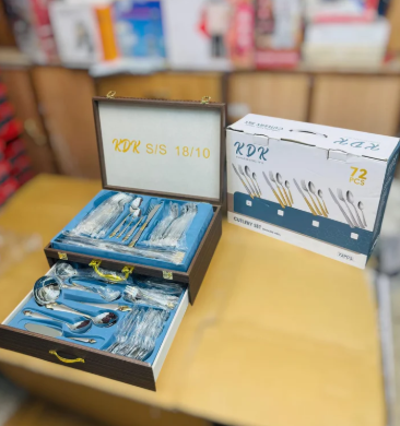 Original Imported 72 Pcs Stainless Steel Luxury Cutlery Set