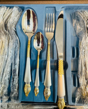 Original Imported 72 Pcs Stainless Steel Luxury Cutlery Set