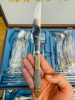 Original Imported 72 Pcs Stainless Steel Luxury Cutlery Set