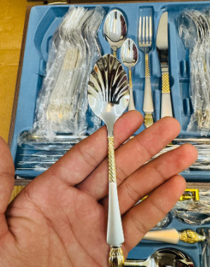 Original Imported 72 Pcs Stainless Steel Luxury Cutlery Set