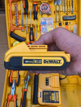 Original DEWALT Drill Machine | 117 Pieces | 48V