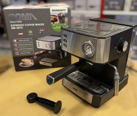 BOMA Espresso Coffee Maker 1.6L | 20-Bar | 850W | BM-6878