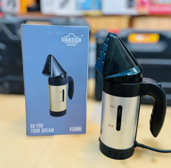 UAKEEN 2 In 1 Electric Kettle & Handy Garment Steamer 1200W