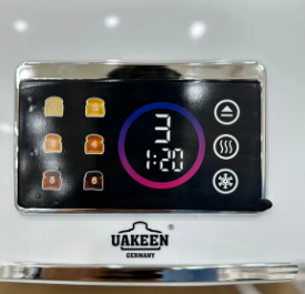 UAKEEN Digital Bread Toaster ZL-2112 | 2 Slices | 1000W