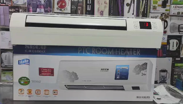 Seco Wall Mounted fan Heater | PTC Room Heater | Split Heater | SG112LED