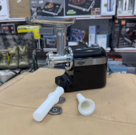 UAKEEN Meat Grinder | 1800W Meat Mincer | 3 Metal Cutting Plates | ZL-610