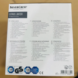 Silver Crest Citrus Juicer 25W 600ML