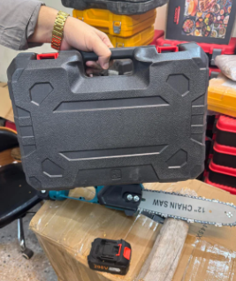 Imported Rechargeable 298V 12inch chainsaw with double battery