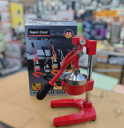Imported Super Crest Manual Citrus Juicer SCT-8009