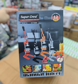 Imported Super Crest Manual Citrus Juicer SCT-8009