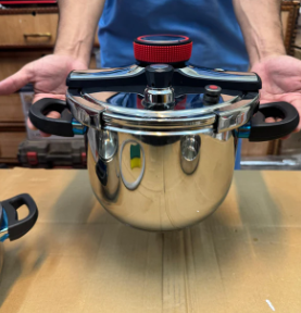 Original Tefal Pressure Cooker 3 In 1 ( 7L + 5L )
