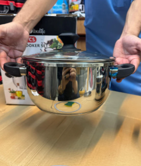 Original Tefal Pressure Cooker 3 In 1 ( 7L + 5L )