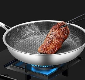 Imported Honeycomb Lesser Flat Fry Pan 28CM