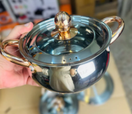 Original Imported 12 Pcs Stainless Steel Cookware Set