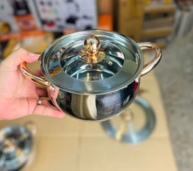 Original Imported 12 Pcs Stainless Steel Cookware Set