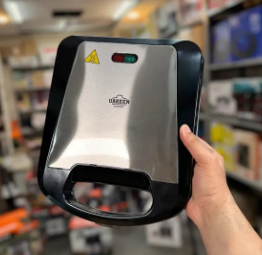 UAKEEN Electric Grill Maker | Panini Sandwich Maker 1200W ZL-406