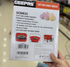 Geepas Cotton Candy Maker GCM831