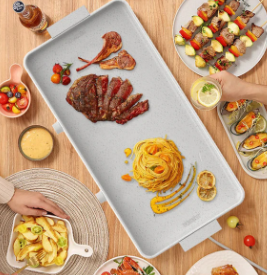 Solista Double burner induction cooker with grill