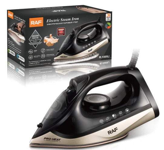 RAF Electric Steam Iron | 2000W | R1009.J