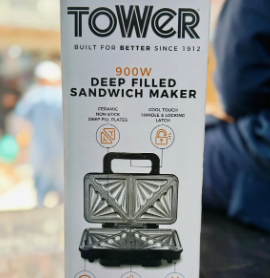Tower Deep filed Sandwich Maker 900W