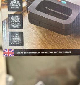 Tower Deep filed Sandwich Maker 900W