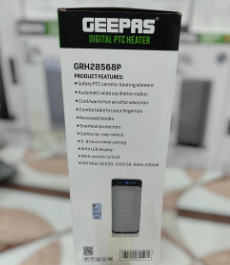 Geepas Digital PTC Heater With Remote Control 2000W GRH28568P