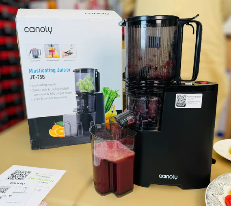 Canoly Masticating Juicer | Slow Juicer JE-75B