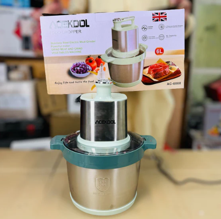 ACEKOOL 6L Food Chopper 1500W | Meat Chopper AC-6060