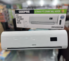 Geepas Large Size Wall Mounted Fan Heater | PTC Ceramic Wall Heater GWH28576P