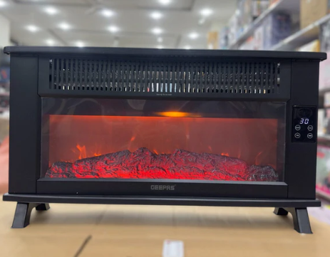 Geepas Convection Fireplace Heater GRH28513P