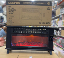 Geepas Convection Fireplace Heater GRH28513P